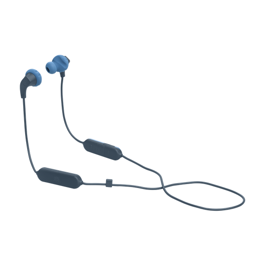 JBL Endurance Run 2 Wireless - Blue - Waterproof Wireless In-Ear Sport Headphones - Hero